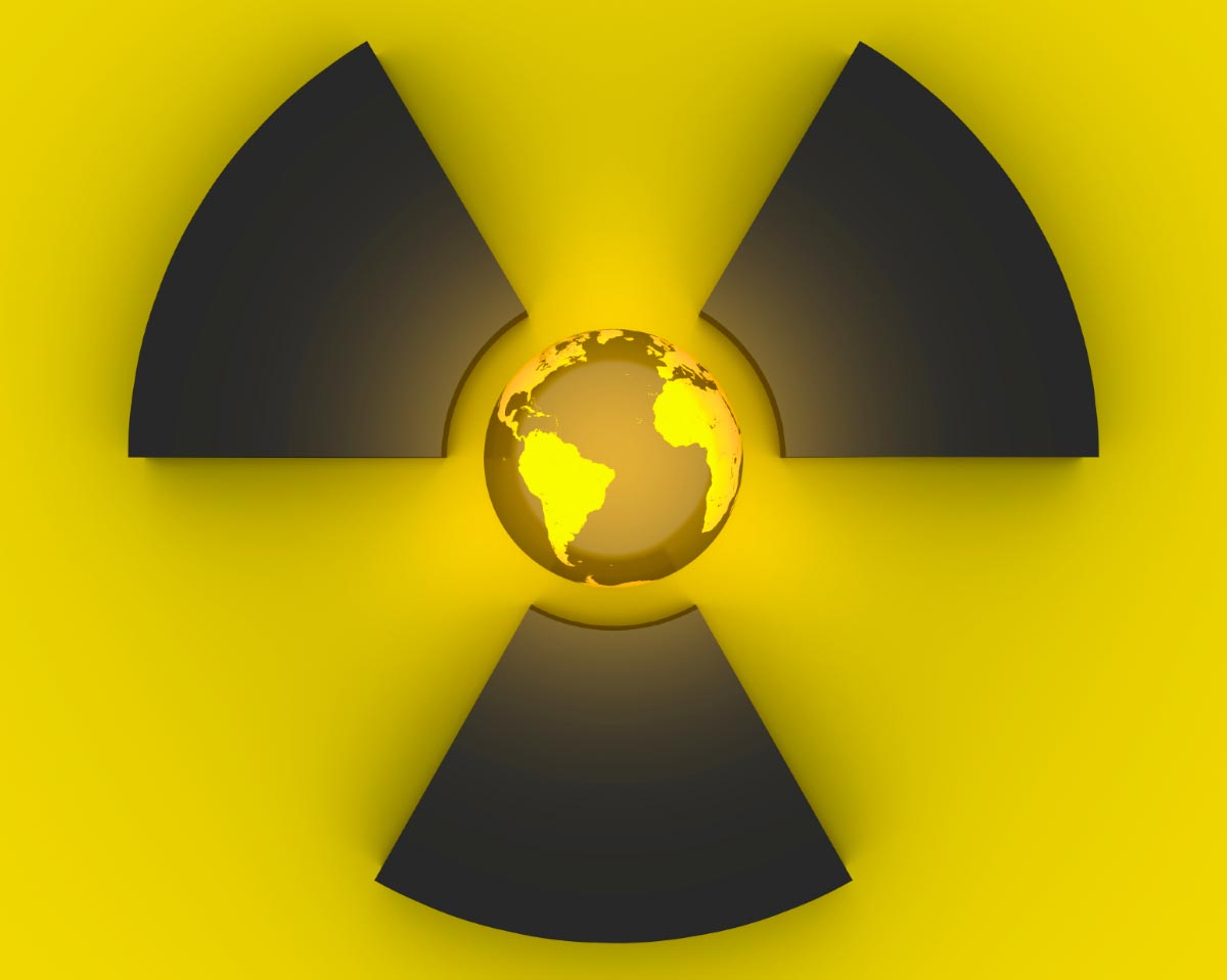 Radiation-Nuclear-Power-World-Globe-Danger