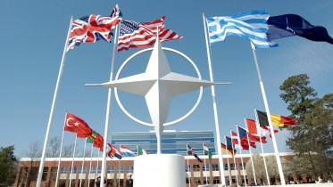 NATO-flags